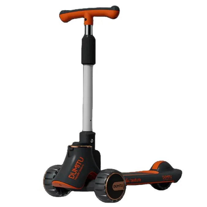 Children's scooter dumitu plus 002BLACK — photo 2