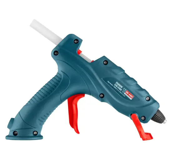 ცხელი წებოს პისტოლეტი Ronix RH-4465, 60w, 12-16 — ფოტო 5