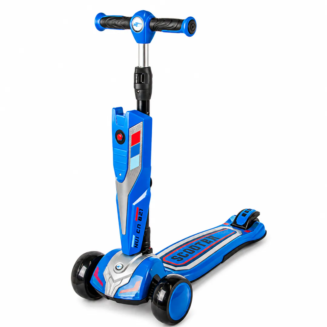 Children's three-wheeled scooter 5168-BLU — photo 1