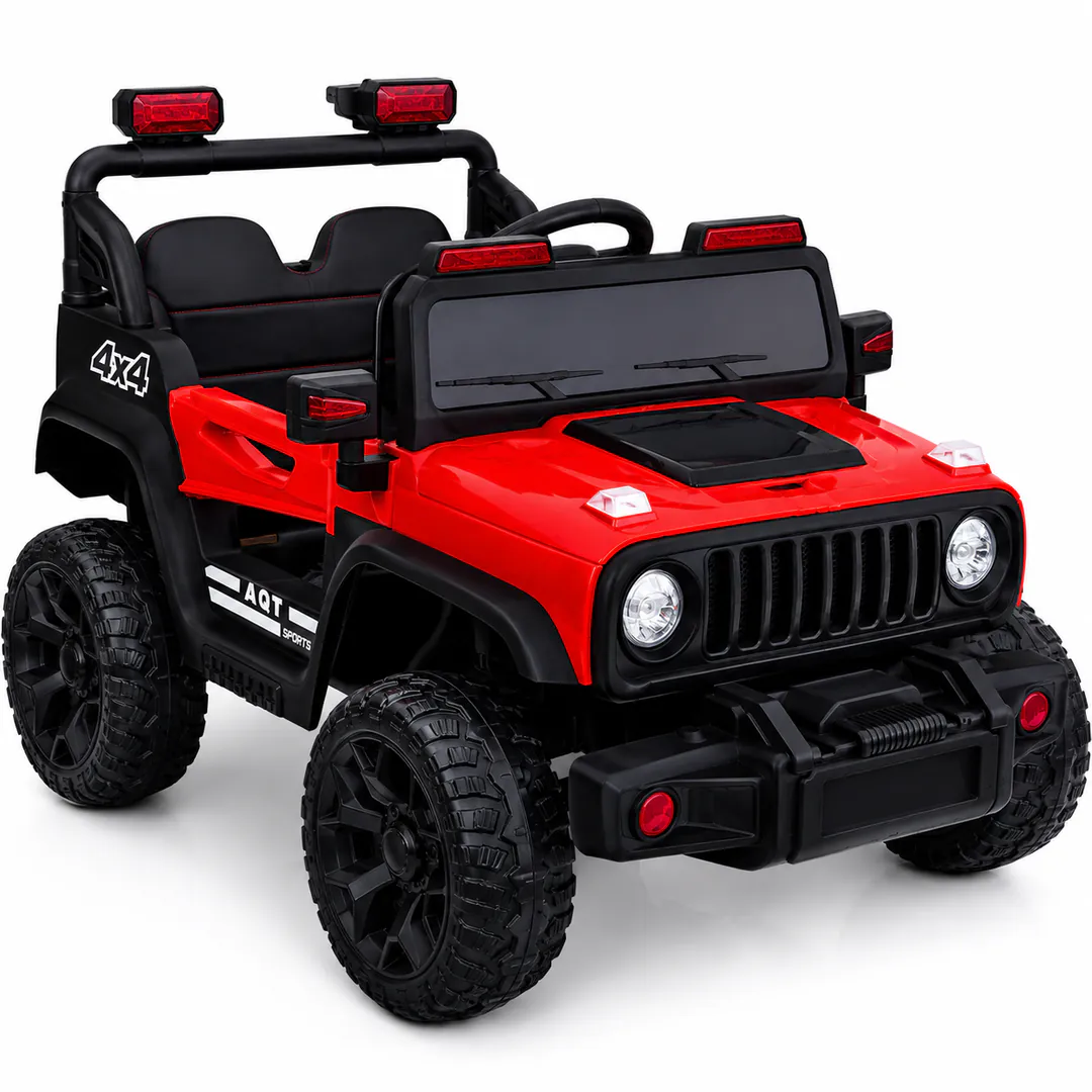 Детский электромобиль Jeep M-60D-R (2 двигателя, — фото 2