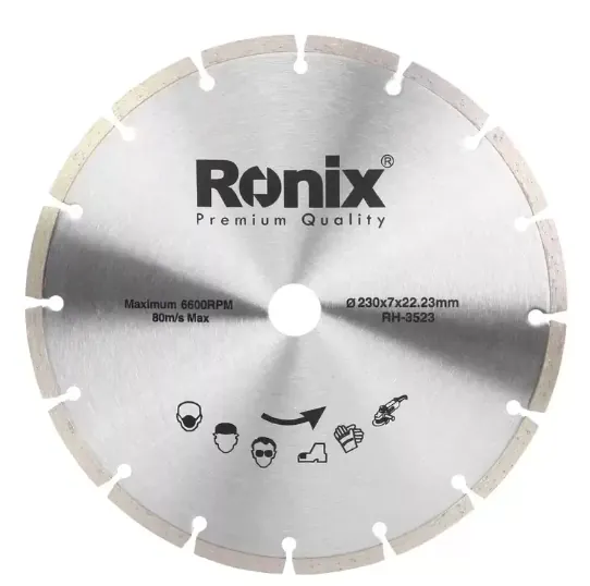 მარმარილოს და გრანიტის საჭრელი დისკი Ronix — ფოტო 1