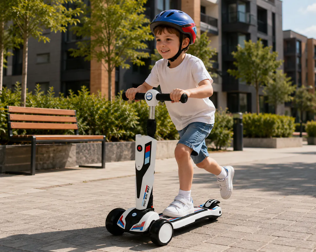Children's 3-wheel scooter 5168-WITHE — photo 2