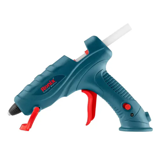 ცხელი წებოს პისტოლეტი Ronix RH-4465, 60w, 12-16 — ფოტო 1