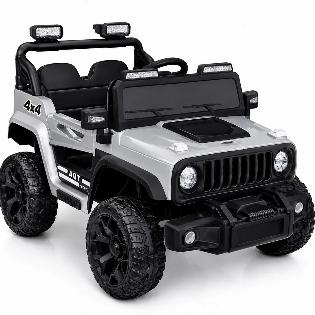 Детский электромобиль Jeep M-60D-C (2 двигателя, — фото 2