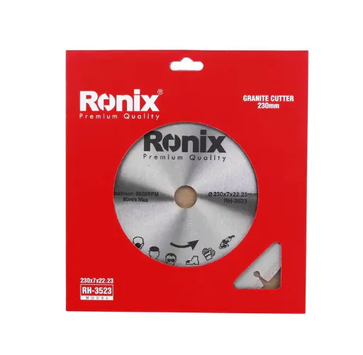 მარმარილოს და გრანიტის საჭრელი დისკი Ronix — ფოტო 2