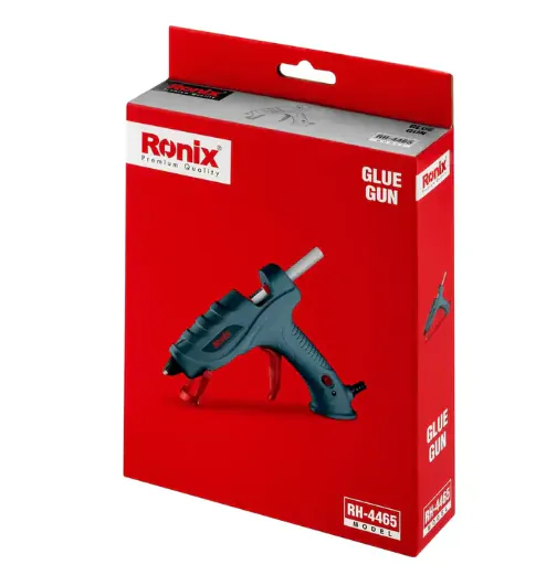 ცხელი წებოს პისტოლეტი Ronix RH-4465, 60w, 12-16 — ფოტო 2
