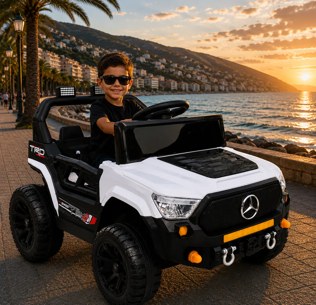 საბავშვო ელექტრო მანქანა Mercedes-Benz GM-505-W — ფოტო 1