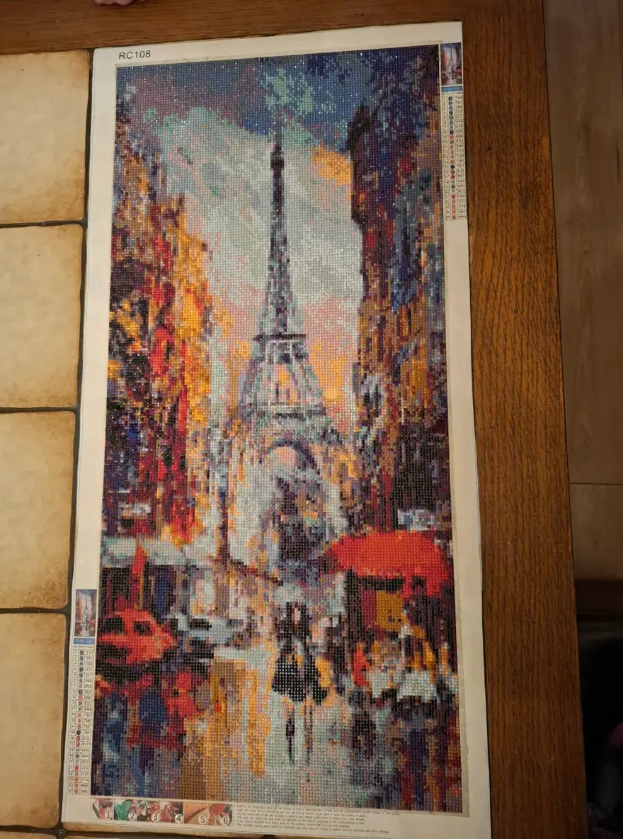 Pearl-embroidered picture — photo 2