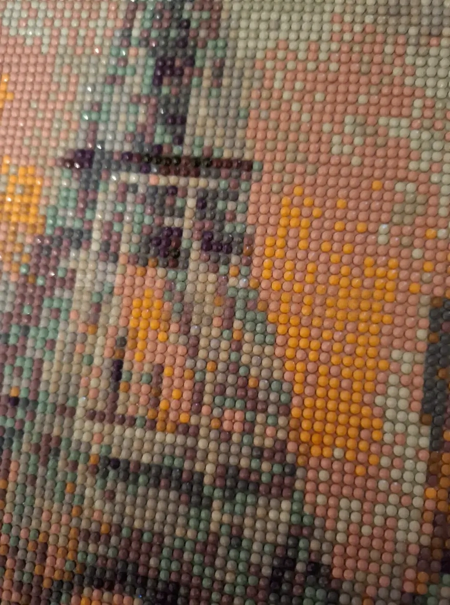 Pearl-embroidered picture — photo 3