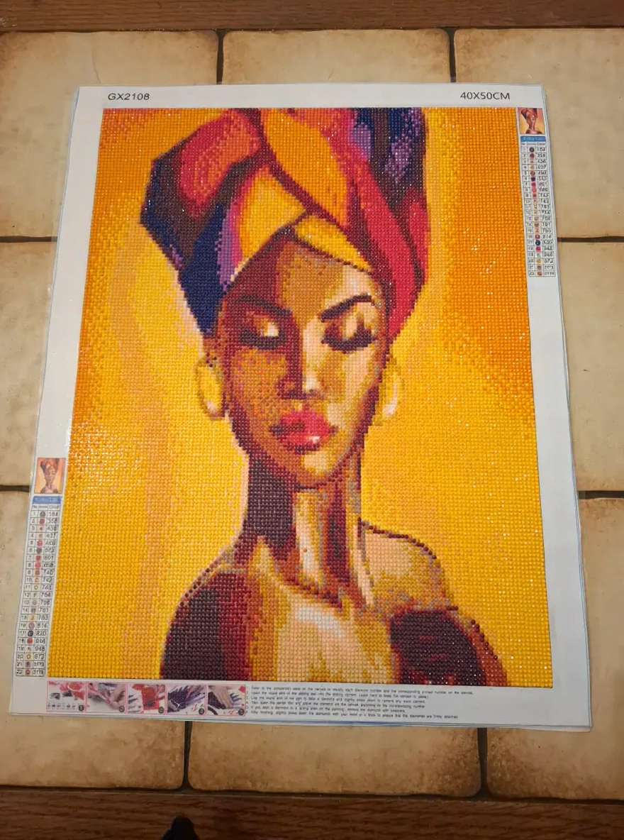 Pictures embroidered with diamond embroidery — photo 4