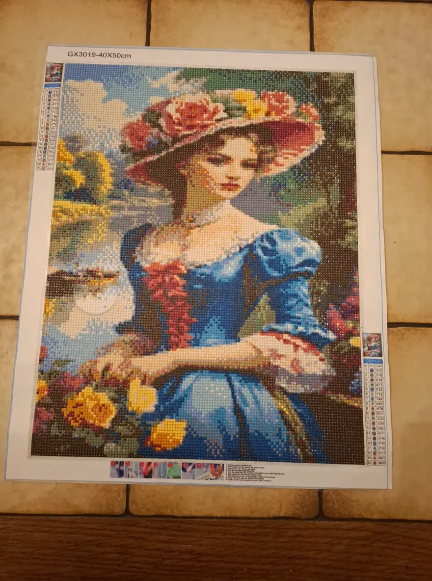 Pictures embroidered with diamond embroidery — photo 8