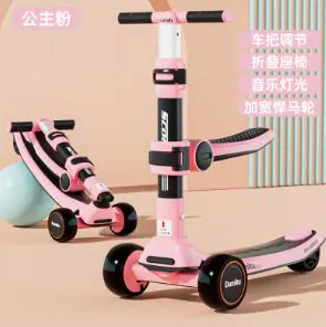 Children's Scooter dumitu plus 006SKU-PINK — photo 1