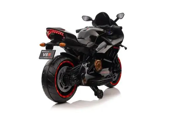 Children's Electric Motorcycle V5R-BLACK — photo 4
