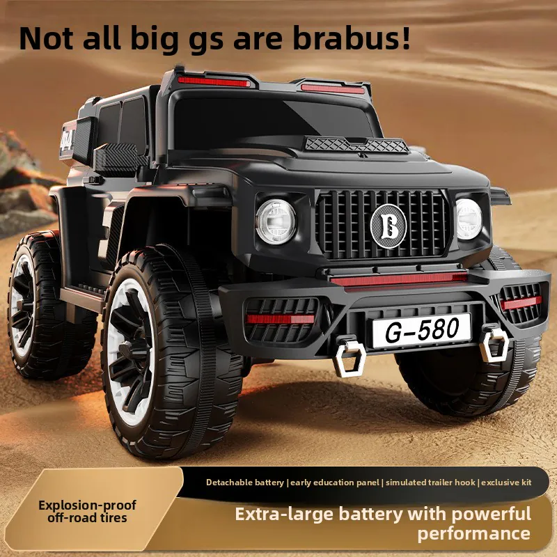 საბავშვო ელექტრო მანქანა Mercedes G-580-B (4×4, — ფოტო 5