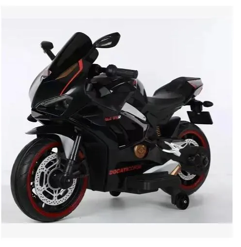 Children's Electric Motorcycle V5R-BLACK — photo 5