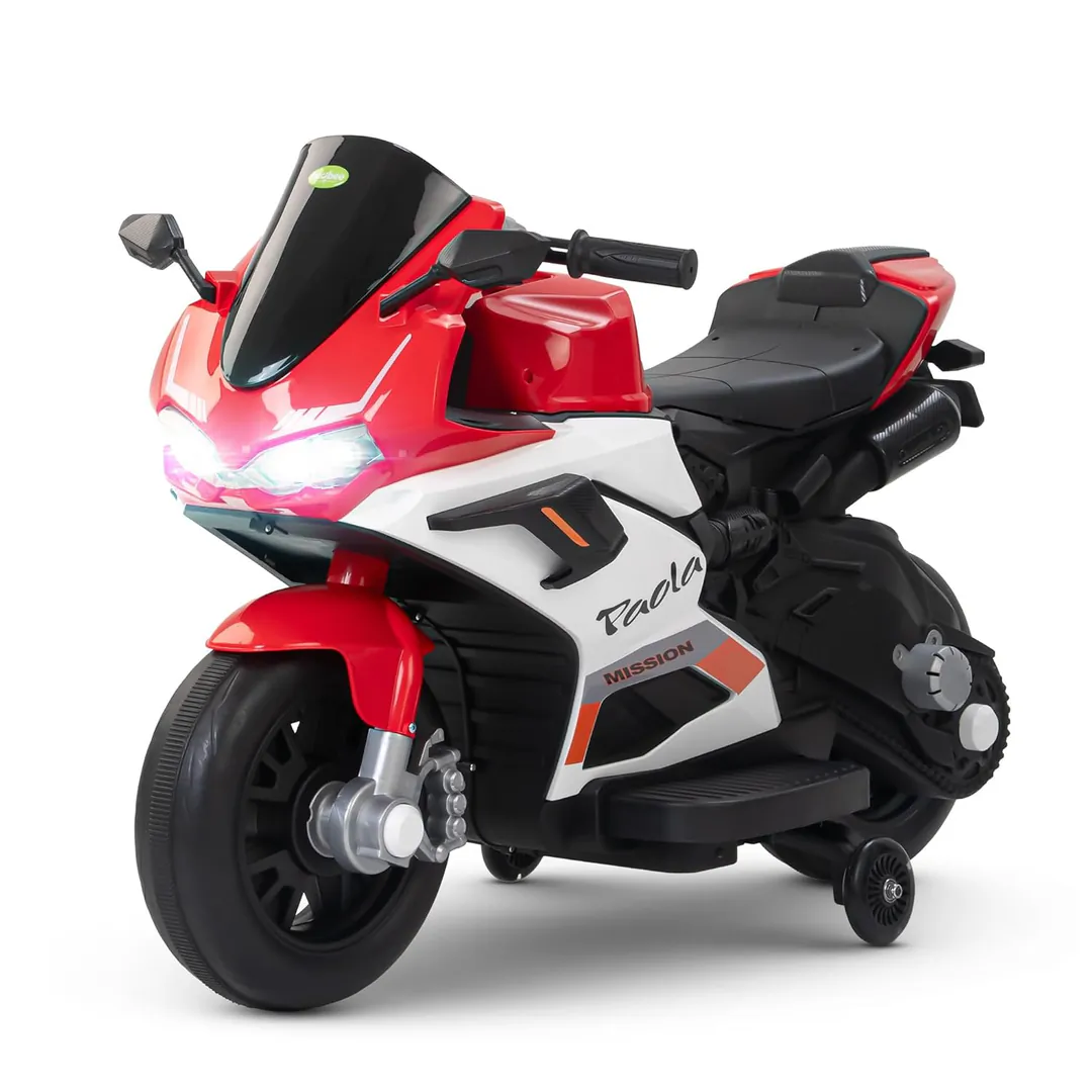 Children's electric motorcycle M8-9-RED — photo 5