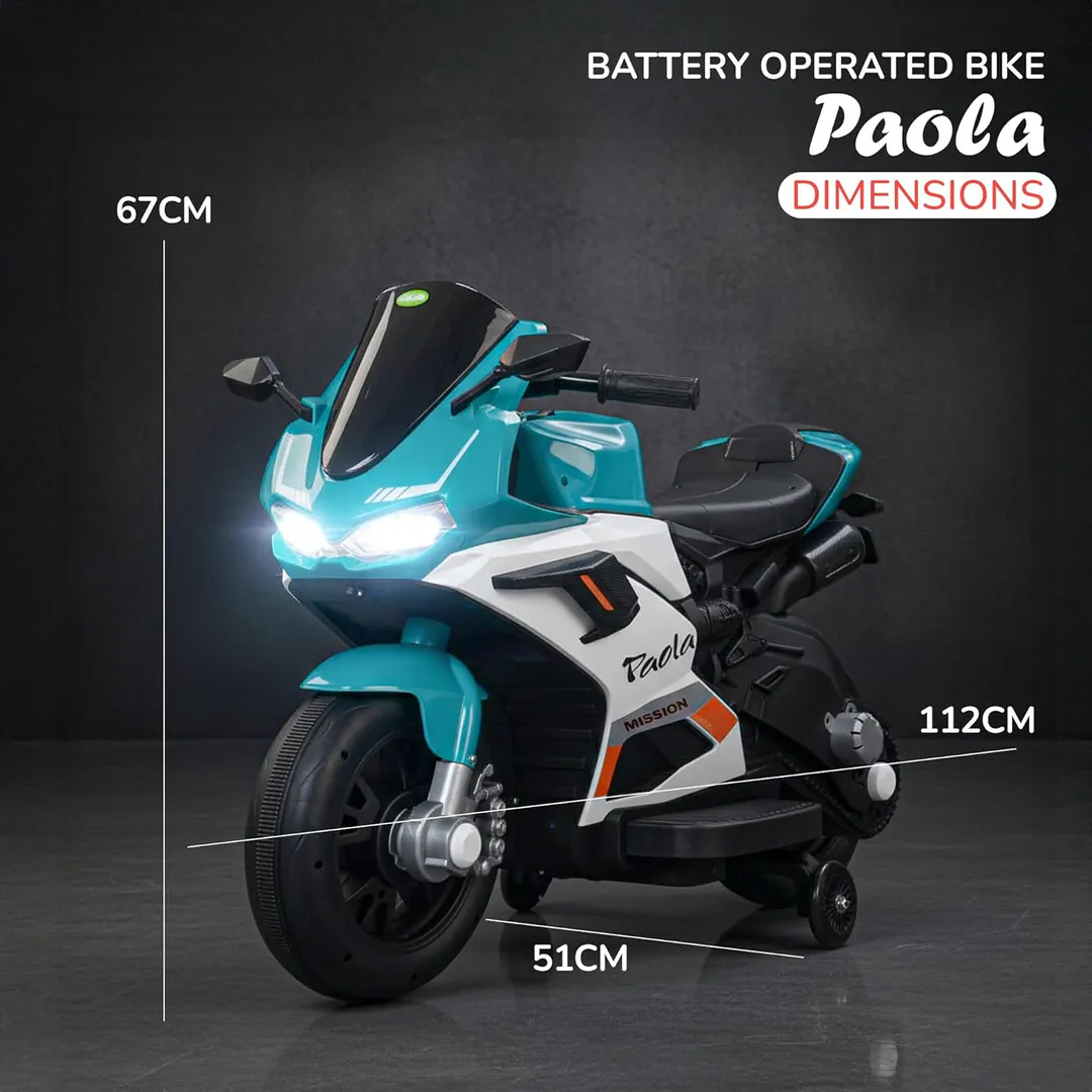 Children's Electric Motorcycle M8-9-BLI M8-9-BLU — photo 7