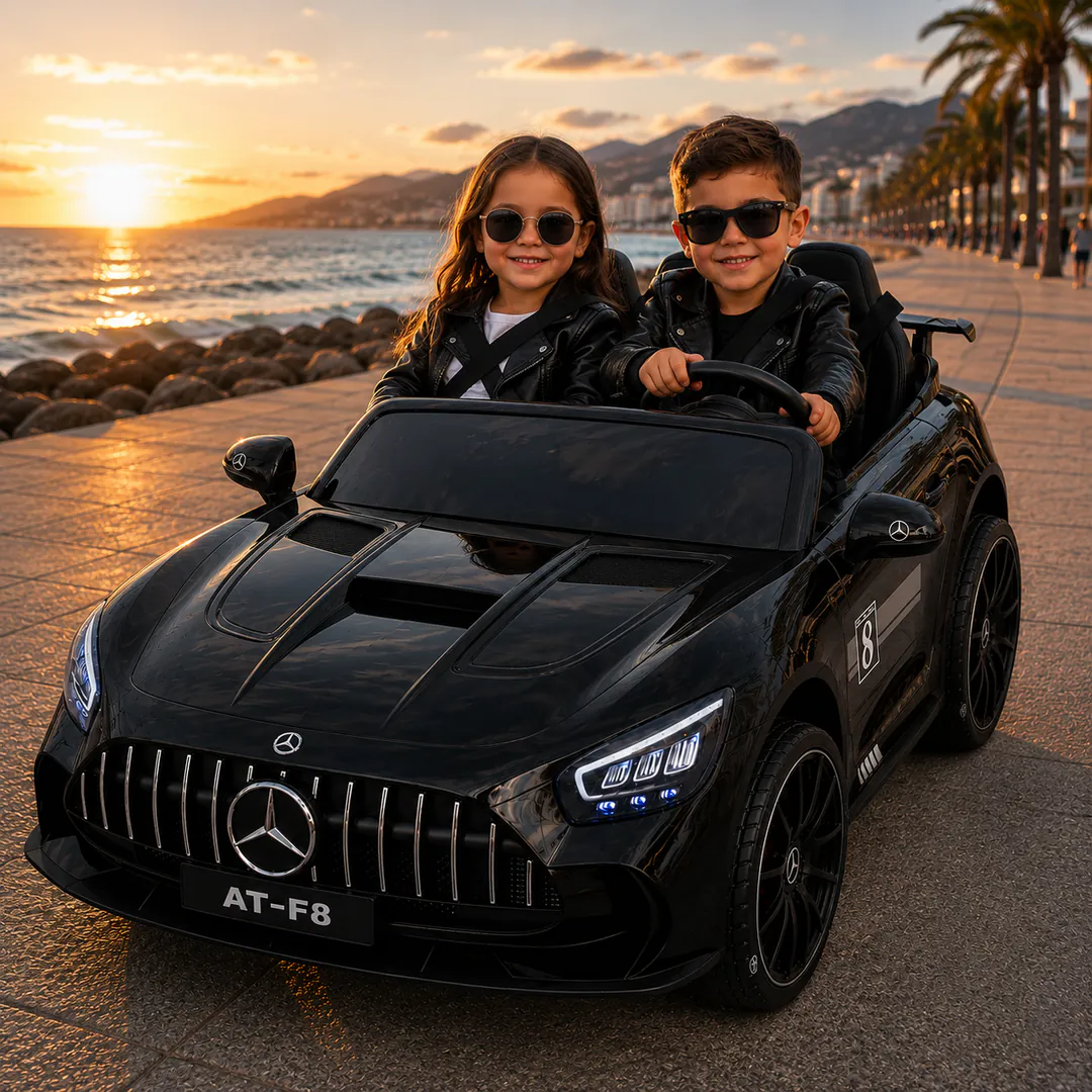 Children's electric car Mercedes AT-F8-B (2 — photo 1