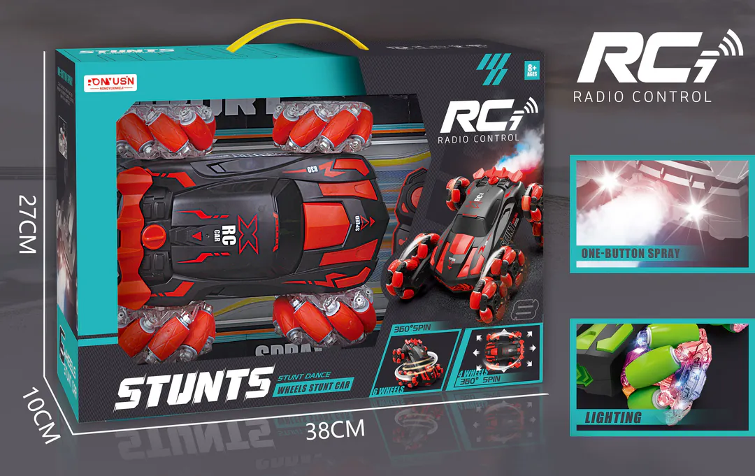 Детская игрушка Spray RC гоночный автомобиль для трюков 2.4 — фото 1