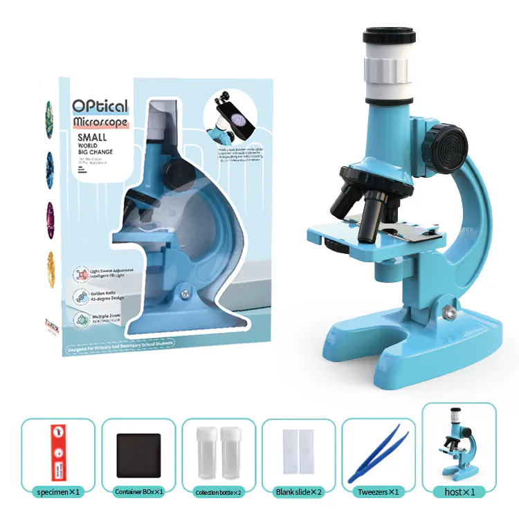 Children's toy microscope with lighting — photo 1