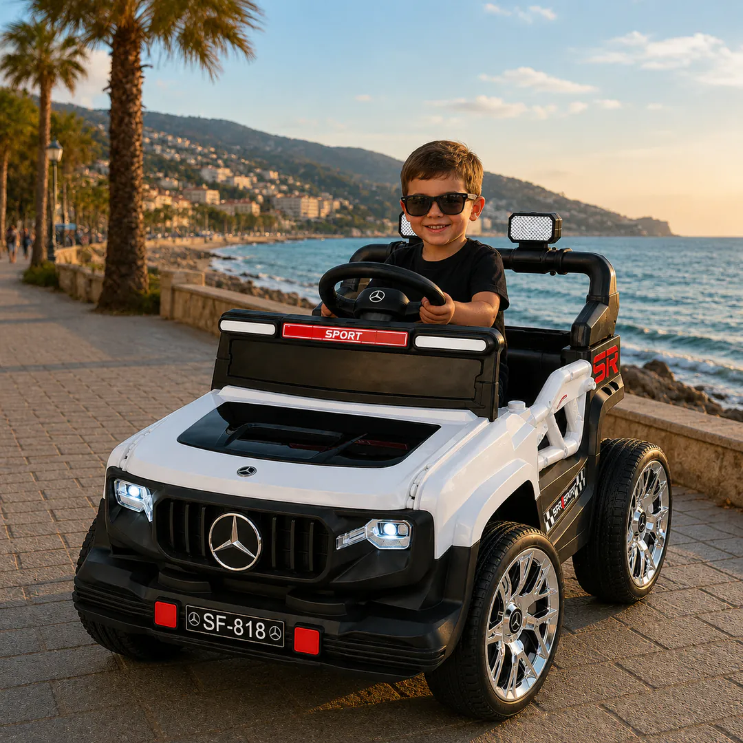 Children's electric car Mercedes SF-818-W (2 — photo 1