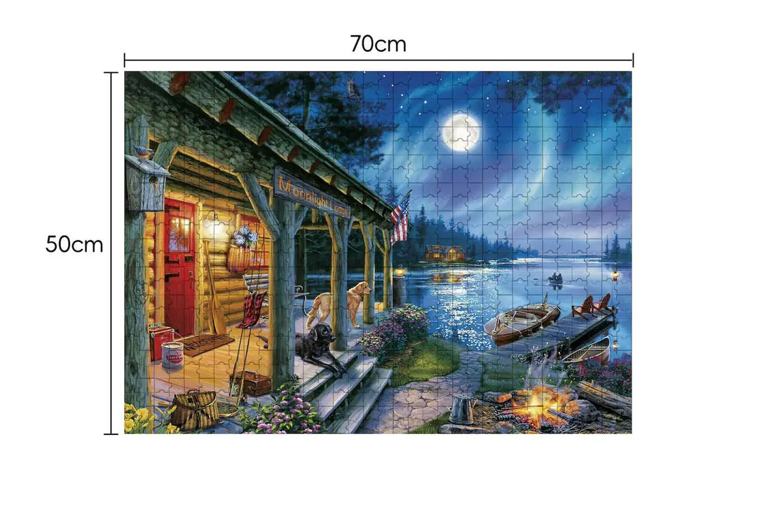 Children's Toy Moonlight Cottage Puzzle • 1000 — photo 2