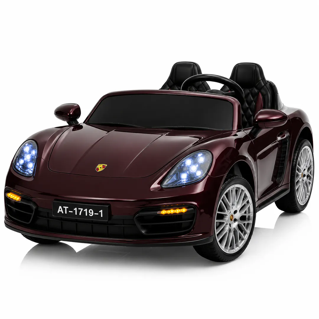 Children's Electric Car Porsche AT-1719-R (2 — photo 2