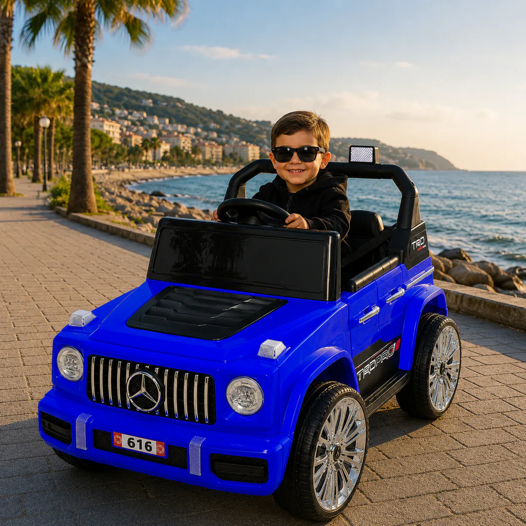 Children's Electric Car Mercedes MR616-B (2 motors, 12V) — photo 1