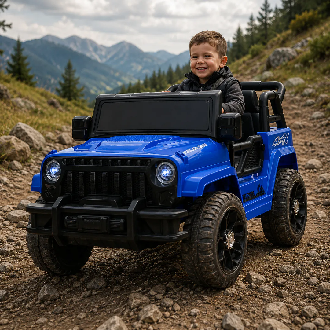 Children's electric car JEEP DTM-898-B (4 motors, — photo 1
