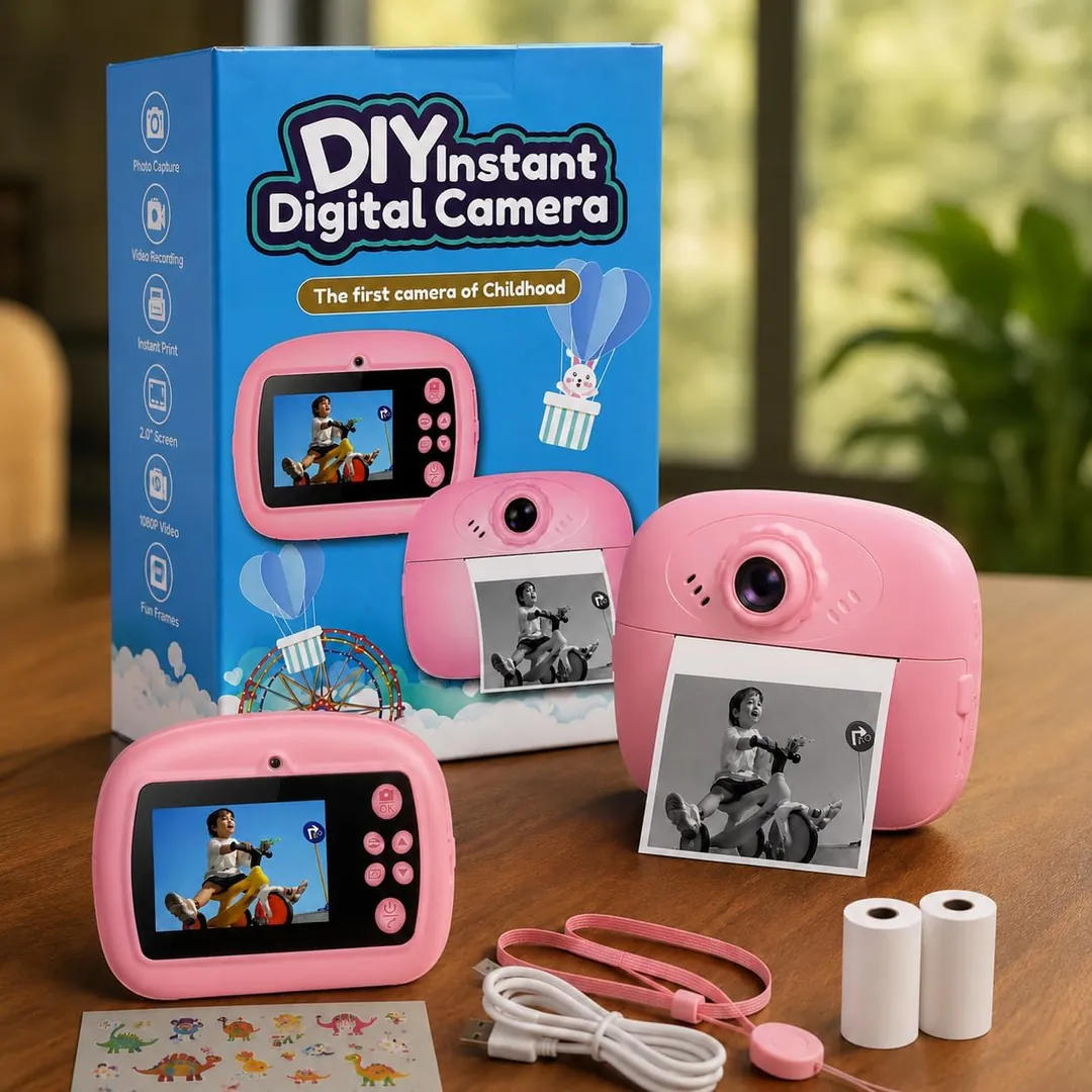 Kids Mini Camera with Instant Thermal Printing — photo 3