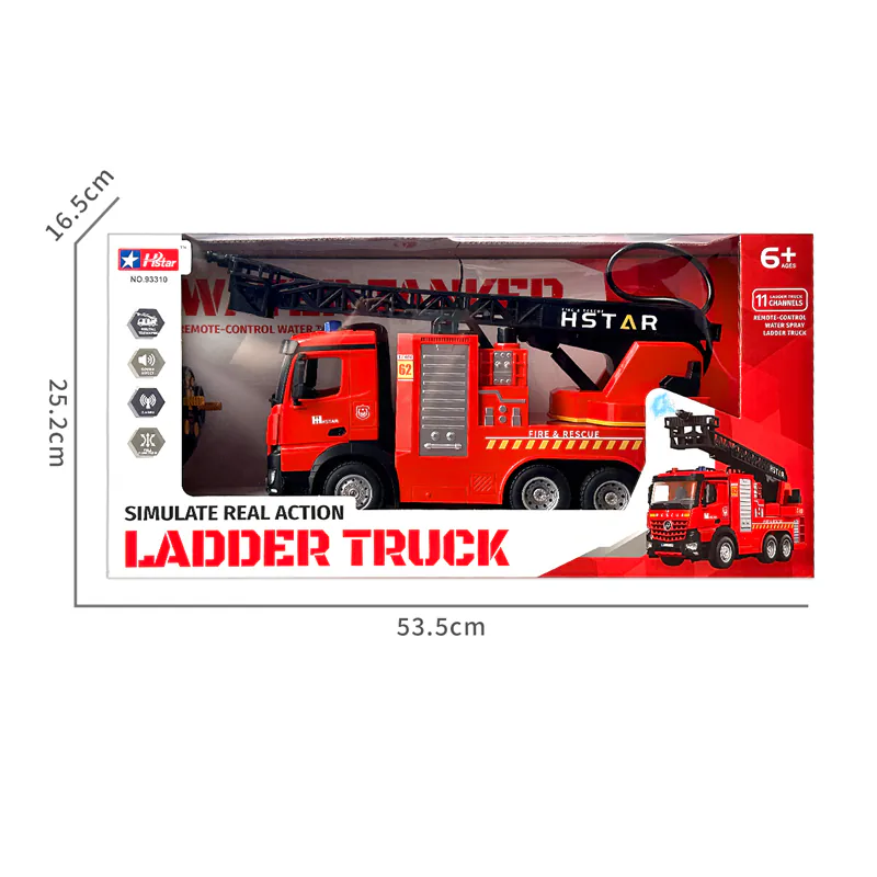 Children's toy remote control fire truck — photo 4