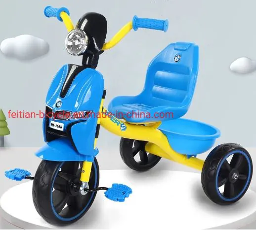 Three-wheeled bicycle VEL-1688BLU — photo 1