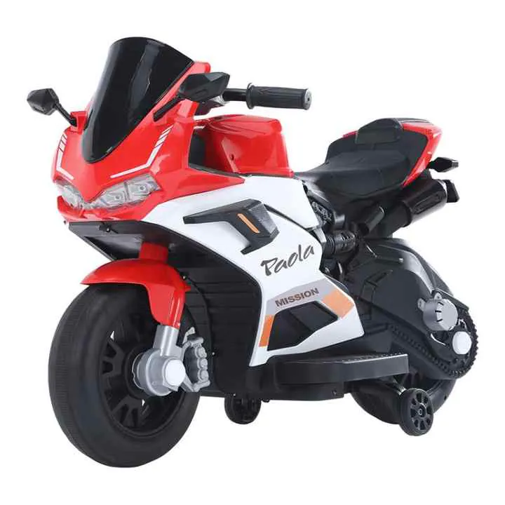 Children's electric motorcycle M8-9-RED — photo 2
