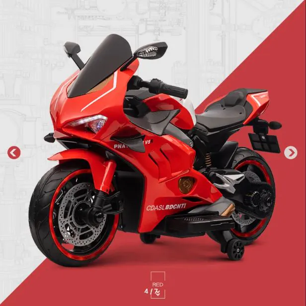 Children's Electric Motorcycle V5R-RED — photo 3