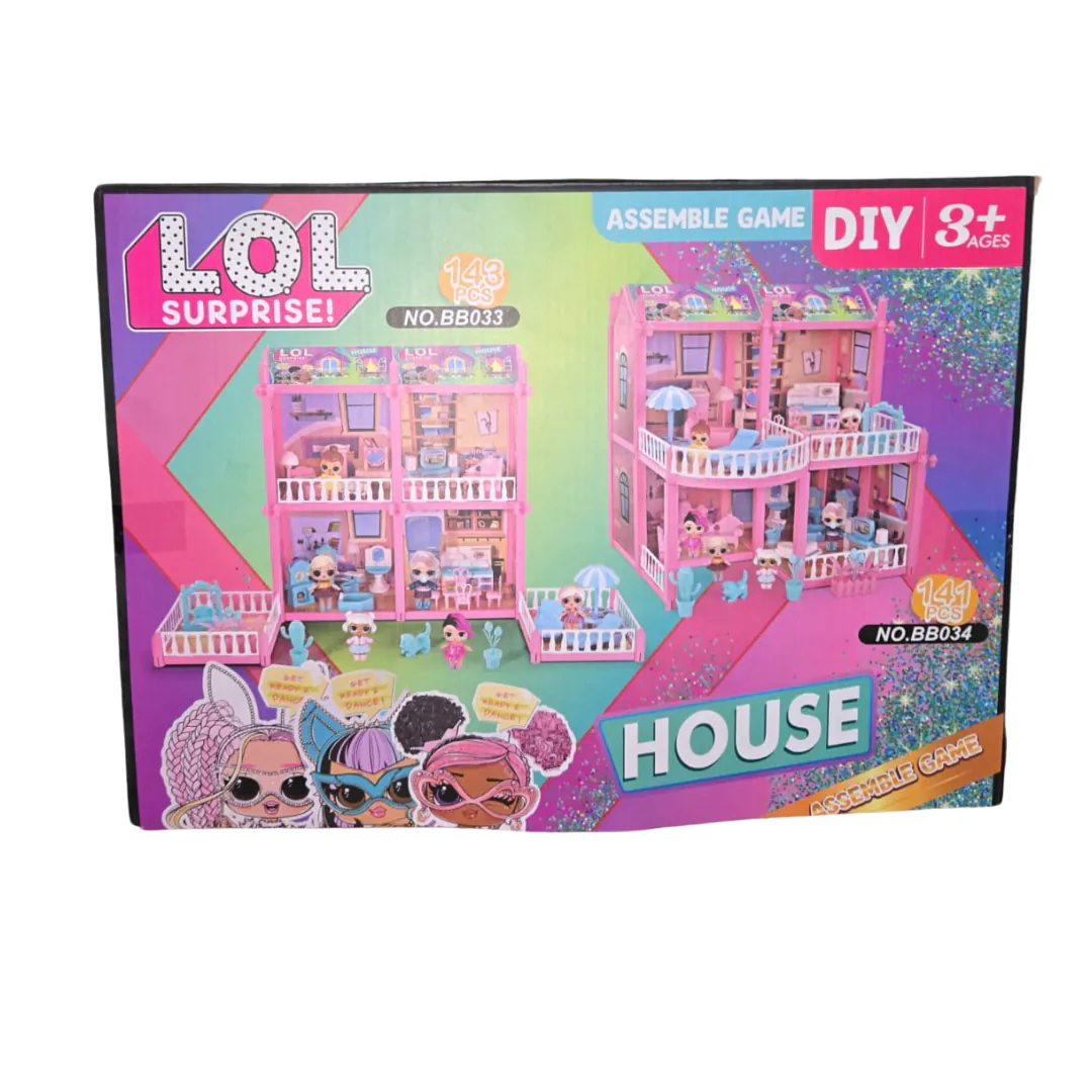 Children's toy dollhouse LOL BB033, 3+ — photo 1