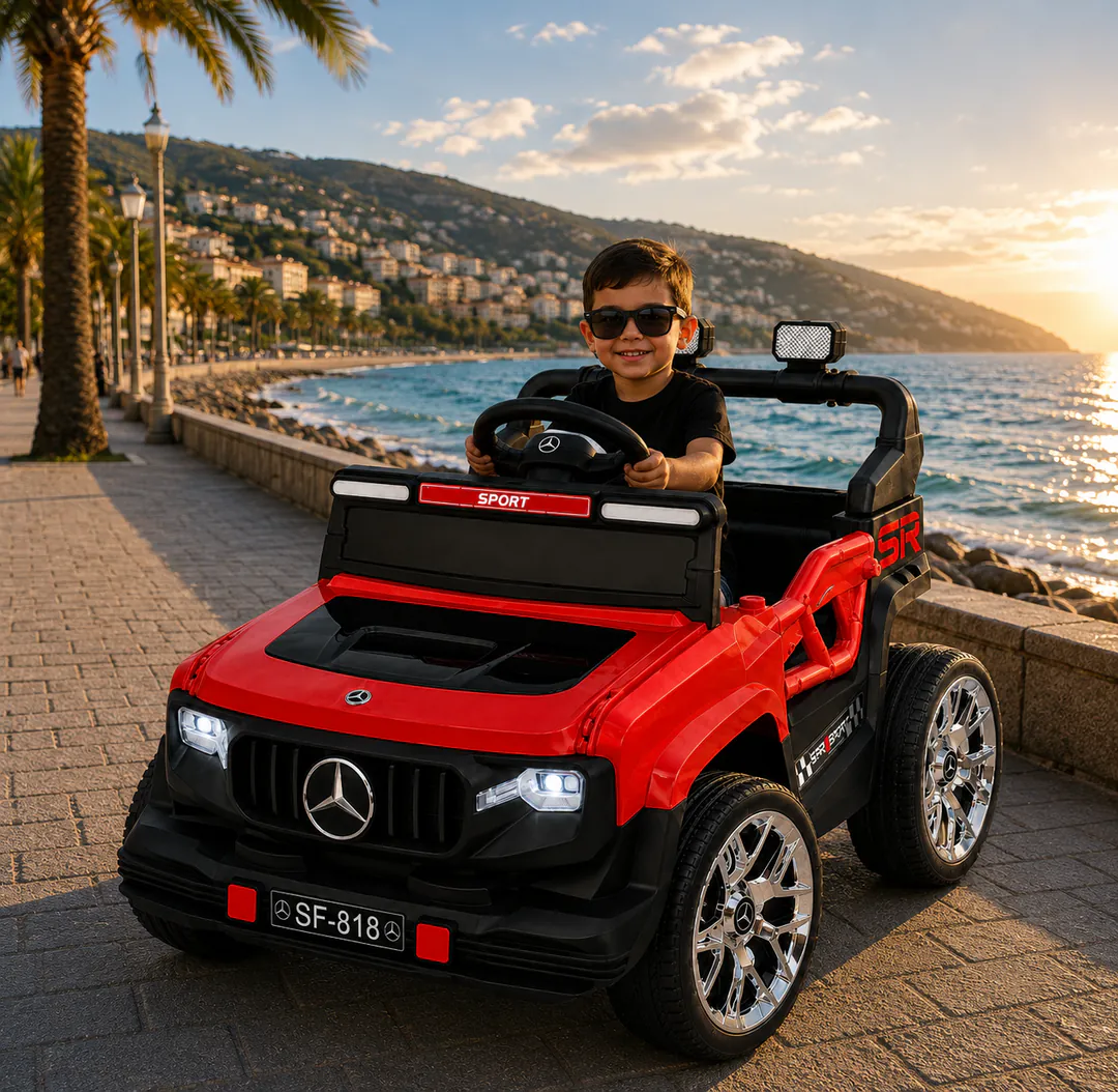 Children's electric car Mercedes SF-818-R (2 — photo 1