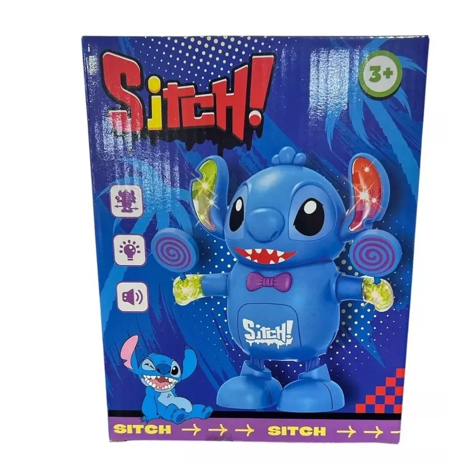 Kids dancing robot Stitch (with music, — photo 1