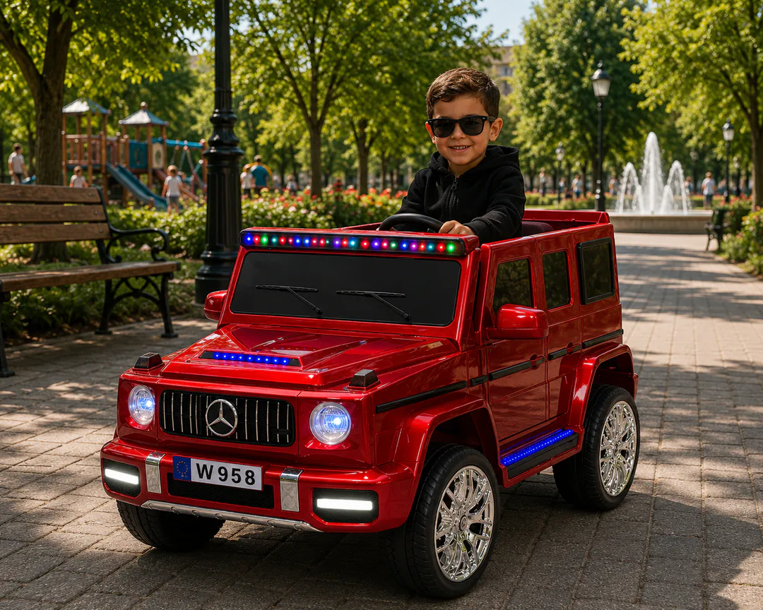 Mercedes-Benz W-958-R საბავშვო ელექტრო ჯიპი 4x4 — ფოტო 1