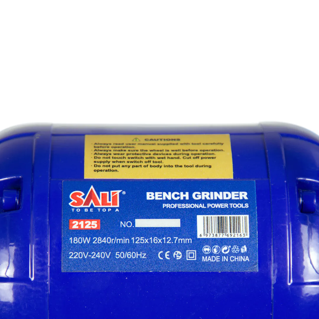 საღვრელი აპარატი 125MM-180W P250125A 2125 SALI — ფოტო 3