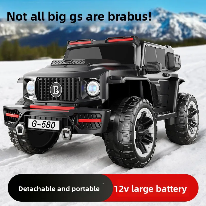 საბავშვო ელექტრო მანქანა Mercedes G-580-B (4×4, — ფოტო 4