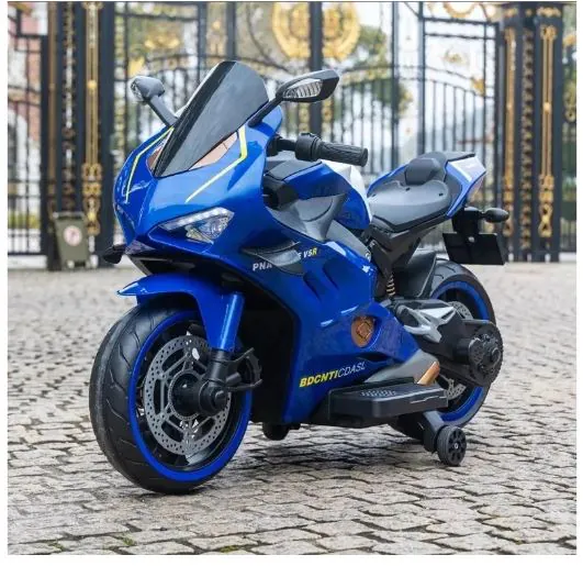Children's Electric Motorcycle V5R-BLU — photo 2