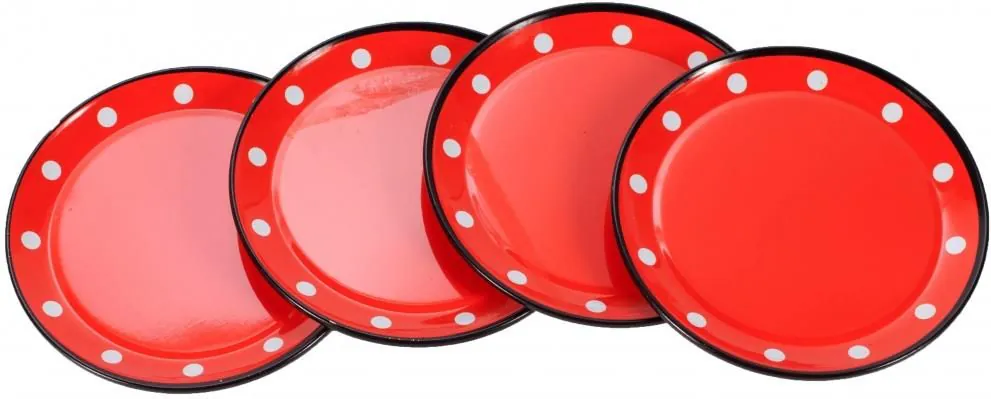 Malplay children's toy tea set, metal — photo 2
