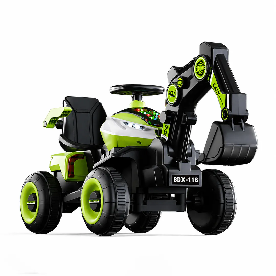 ბავშვის ელექტრო ექსკავატორი M118T-G — ფოტო 1