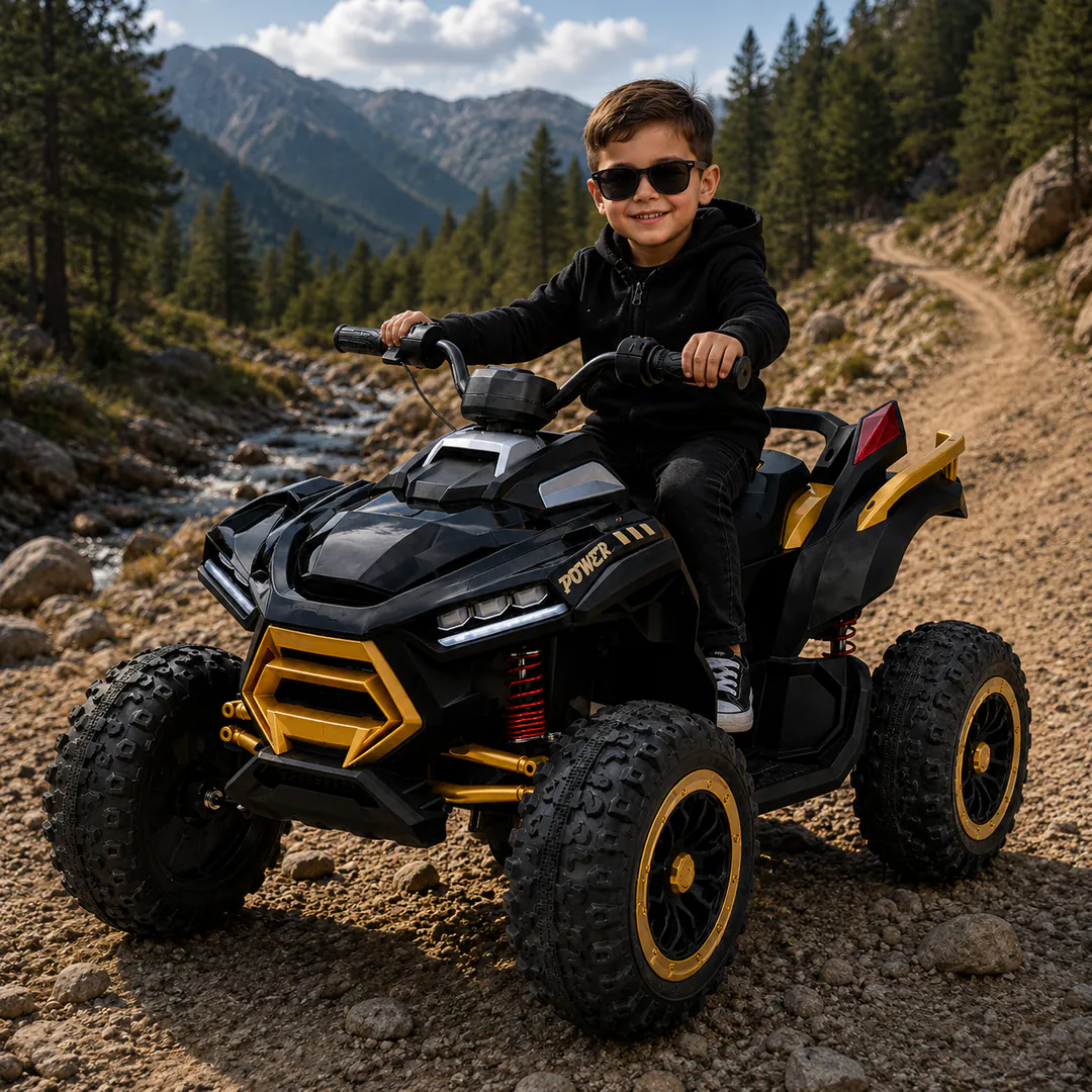 Children's Electric Quad OFF-ROAD JM-902-B (4×4, — photo 1
