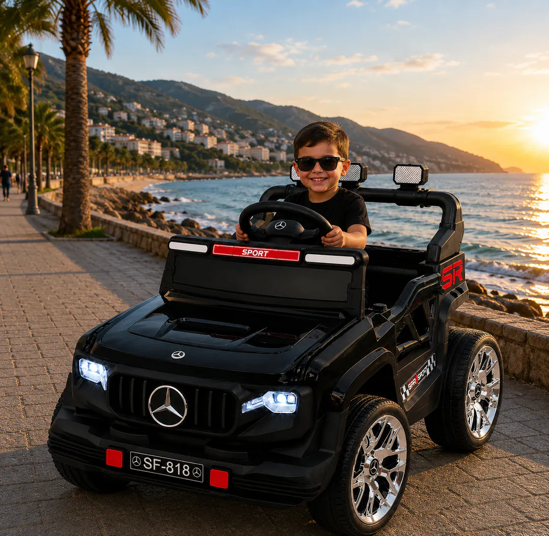 Children's electric car Mercedes SF-818-B (2 — photo 1
