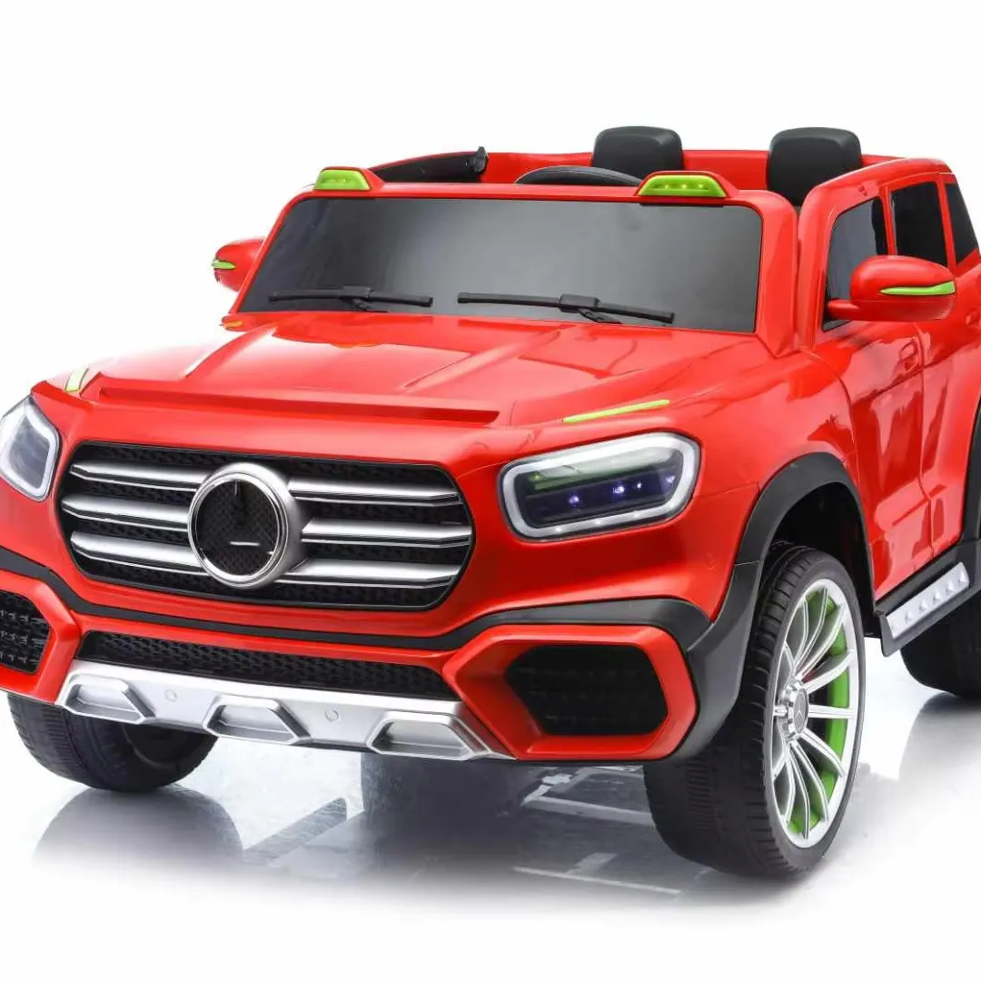 Children's electric car Mercedes-Benz with leather seat — photo 3