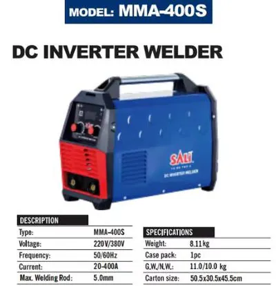 შედუღების აპარატი MMA-400S W011400S SALI — ფოტო 4