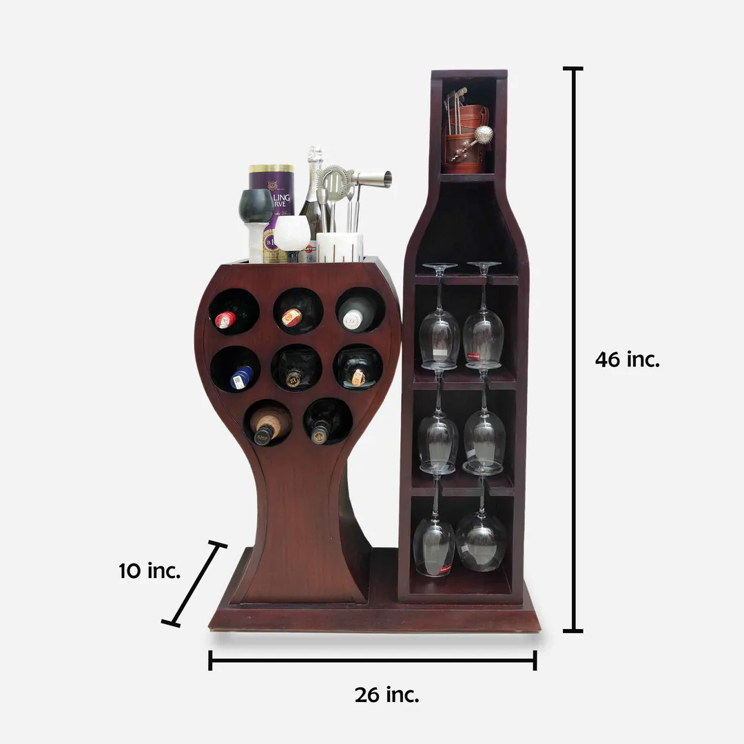 Solace Mini Bar Cabinet 9152-W — photo 4