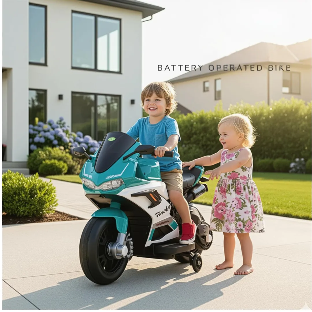 Children's Electric Motorcycle M8-9-BLI M8-9-BLU — photo 1