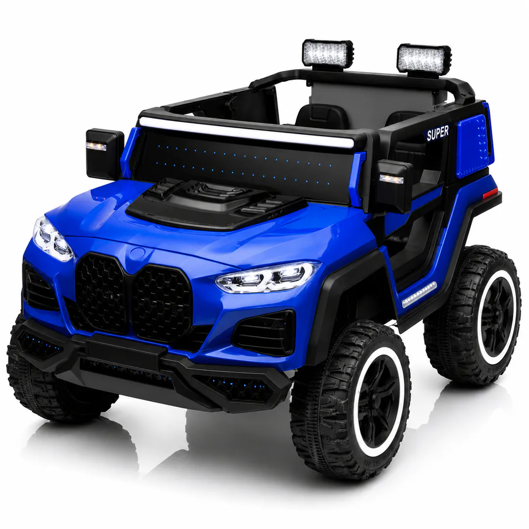 Children's electric jeep BMW MDX-009-B (4 motors, 12V — photo 3
